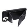 APPLE IPHONE 11 PRO MAX - MYBAT Buckle Wallet Cover with Magnetic buckle - BLACK (9505) - Image 4