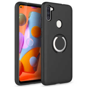 SAMSUNG GALAXY A11 ZIZO REVOLVE SERIES CASE - MAGNETIC BLACK (9985)
