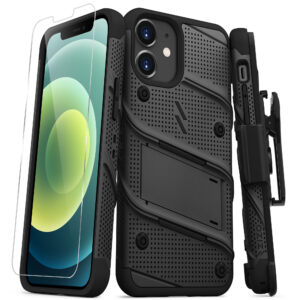 Apple iPhone 12 Mini 5.4 ZIZO BOLT Series Case - Black (110102)