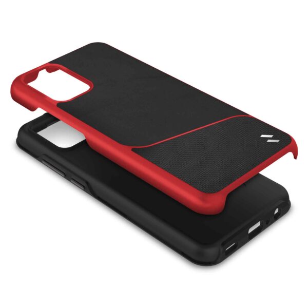 SAMSUNG GALAXY A02s ZIZO DIVISION SERIES CASE - RED & BLACK (1101046) - Image 3