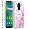Cricket Influence KaseAult Liquid Quicksand Glitter Cover Case - Flamingo Pineapple Leaf (1101248) - Image 2