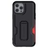 Apple iPhone 12 Pro Max Ghostek Belt Clip Holster Phone Case w/Kickstand and Card Holder - Matte Black (1101718) - Image 10