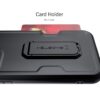 Apple iPhone 12 Pro Max Ghostek Belt Clip Holster Phone Case w/Kickstand and Card Holder - Matte Black (1101718) - Image 6