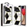 Samsung Galaxy A02s MyBat Fusion Protector Cover - Electroplated Black Marbling (1101647)