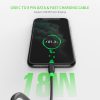 Esoulk 4FT PD Fast Charge USB-C To IPhone Cable Black  (1102379) - Image 4