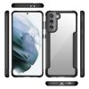 Samsung Galaxy S21 FE Aluminium Alloy Transparent PC TPU Slick Hybrid - Black (1102628) - Image 4