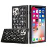 Apple iPhone XR GEM Diamonds Premium Sturdy Beautiful Hybrid Case Cover - Black (1102736) - Image 2
