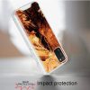 Samsung A02s Vogue Epoxy Glitter Hybrid Case Cover - Marble Brown (1102621) - Image 2