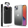 Apple iPhone 14 Max / iPhone 15 Plus (6.7)  MyBat Sturdy Gummy Cover Case - Highly Transparent Clear / Transparent Clear (1104681)