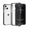 Apple iPhone 14 PRO MAX 6.7" Acrylic Tough 2.5mm Transparent ShockProof Hybrid Case Cover - Black (1104656)