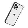 Apple iPhone 14 PRO MAX 6.7" Acrylic Tough 2.5mm Transparent ShockProof Hybrid Case Cover - Black (1104656) - Image 3