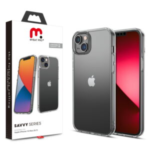 Apple iPhone 14 Max /iPhone 15 Plus (6.7)  MyBat Pro Savvy Series Case - Crystal Clear (1104677)