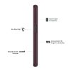 Samsung Galaxy A23 5G QUIKCELL GRAND ADVOCATE Dual-Layer Kickstand Case - PUNK PLUM (1104816) - Image 3