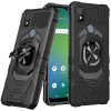 Cricket Icon 4 Robotic Hybrid with Magnetic Ring Stand Case Cover - Black (1105069)