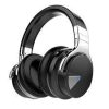 COWIN E7 Active Noise Cancelling Headphones Bluetooth Headphones with Mic Deep Bass Wireless Headphones Over Ear (Black) (1105138) - Image 2