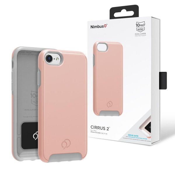 Apple iPhone SE (3rd and 2nd gen)/8/7 NIMBUS9 CIRRUS 2 Case - Rose Clear (1105228) - Image 3