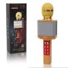 Karaoke microphone wster WS 1828 original, wireless Karaoke Speaker mic with LED color music and voice change - Red (1105536) - Image 3