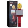 Karaoke microphone wster WS 1828 original, wireless Karaoke Speaker mic with LED color music and voice change - Red (1105536) - Image 4