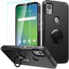 Cricket Icon 5 Tough Hybrid With Ring Stand + Tempered Glass - Black (1106021)