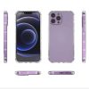 iPhone 15 Pro Max Shatterproof Transparent Cross Stripes Design Thick TPU Case Cover - Clear (1106099)