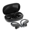 MyBat Pro Glide True Wireless Earhooks Earbuds with Charging Case - Black (1106300) - Image 3