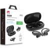 MyBat Pro Glide True Wireless Earhooks Earbuds with Charging Case - Black (1106300)