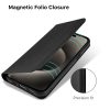 Apple iPhone 15 Pro Max (6.7) MyBat Pro Executive Series Wallet Case - Black (1106215) - Image 6