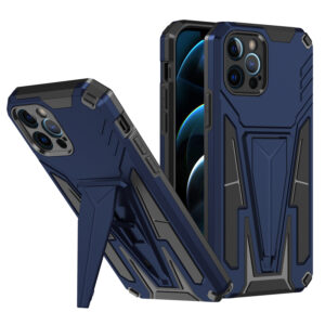 Apple iPhone 11 (XI6.1) Alien Design Shockproof Kickstand Magnetic Hybrid Case Cover - Blue (1107063)