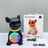 New cool dog doll Bluetooth speaker launched New model CH-M60 - Black (1107022) - Image 3