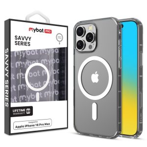 MyBat Pro Savvy Series MagSafe Case for Apple iPhone 16 - Clear (1107296)