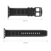 MyBat Pro Leather Watchband for Apple Watch 41mm / 40mm - Black (1107626) - Image 4