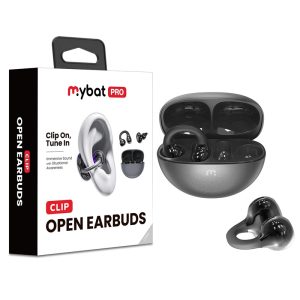 MyBat Pro Clip Open-Ear Earbuds - Gray  (1107701)