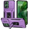 Motorola Moto G Power 5G 2025 Complete Magnetic Metal Ring Stand Camera Protection Hybrid -  Dark Purple (1102635)