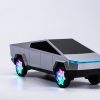 EONKO AN-A7 Tesla Cyber Pickup Car Shaped Bluetooth Speaker with TF/ LED/ USB/AUX/FM - Red (1102885)