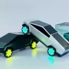 EONKO AN-A7 Tesla Cyber Pickup Car Shaped Bluetooth Speaker with TF/ LED/ USB/AUX/FM - Red (1102885) - Image 5