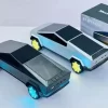 EONKO AN-A7 Tesla Cyber Pickup Car Shaped Bluetooth Speaker with TF/ LED/ USB/AUX/FM - Red (1102885) - Image 6